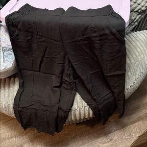 Time and Tru Black Wide Leg Pants